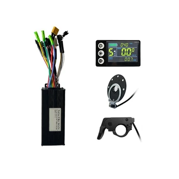 Модифицированный литиевый аккумулятор электрического скутера LCD-S866 С цветным экраном, 30A Контроллер, усилитель мощности, Дроссельная заслонка, Замена комплекта