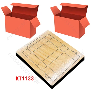 Коробка для конфет Новые деревянные штампы для резки, подходящие для обычных пресс-форм, представленных на рынке