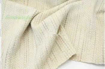 Драпировочная ткань в цветную полоску, в том числе шерстяная овсяная ткань в елочку, шерстяное пальто, плащ и ткань hanfu