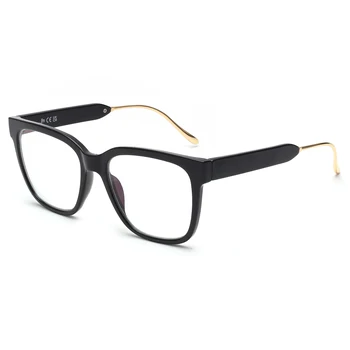 Классические квадратные очки для чтения JM для женщин и мужчин, ретро-модные негабаритные квадратные считыватели с блокировкой синего света