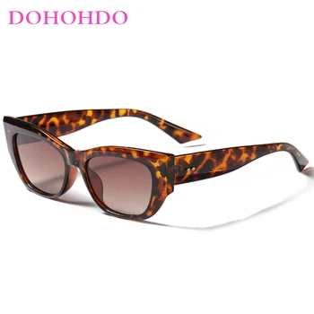 Солнцезащитные очки DOHOHDO Cat Eye Солнцезащитные очки для мужчин, модные, сексуальные, женские Солнцезащитные очки UV400, Градиентные Пластиковые Женские очки, солнцезащитные очки