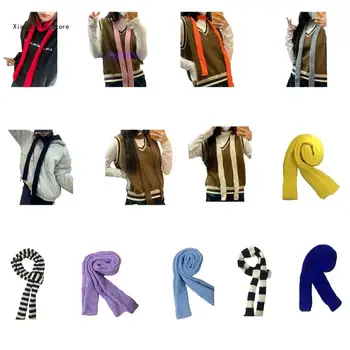 Длинный шейный платок, Узкий шарф, галстук, Сумочка, ручка для обертывания, ремень Subculture XXFD
