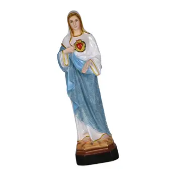 Фигурка Мэри из смолы, Религиозные подарки, 13,78-дюймовое произведение искусства, Статуэтка 