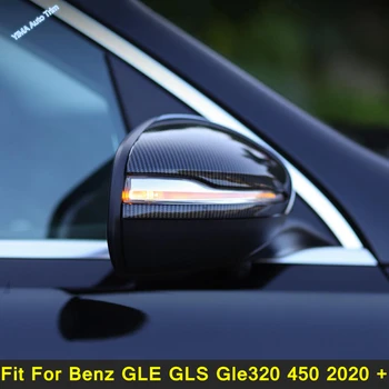 Стайлинг автомобиля, Боковое Крыло двери, Крышка зеркала заднего вида, Наклейка, Отделка ABS, Аксессуары для Mercedes-Benz GLE GLS Gle320 450 2020 2021