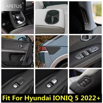 Передний Стакан Для Воды/Внутренняя Дверная Ручка/Накладка Панели Зарядного Порта Для Hyundai IONIQ 5 2022-2024 Аксессуары Для Интерьера автомобиля