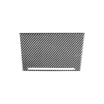 Накладка на панель переднего ящика для хранения, декоративная наклейка из углеродного волокна для аксессуаров Skoda Octavia A7 2015-2020 гг.