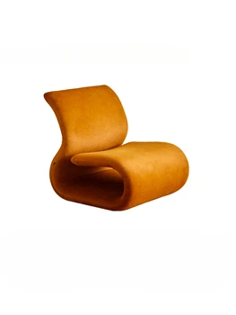 Кресло для отдыха Диван в Скандинавском стиле Ретро Спальня Кресло для гостиной Легкая Роскошь Минималистичный