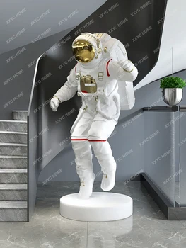 Большая напольная скульптура космонавта, элитное украшение, Открылся офисный магазин