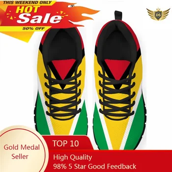 Мужские кроссовки с 3D принтом флага Ямайки / Бразилии, весенняя дышащая вулканизированная обувь на плоской подошве, модная обувь для ходьбы  