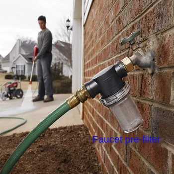 Фильтр для садового шланга Замена фильтрации водопроводной трубы Садоводство Домашнее хозяйство