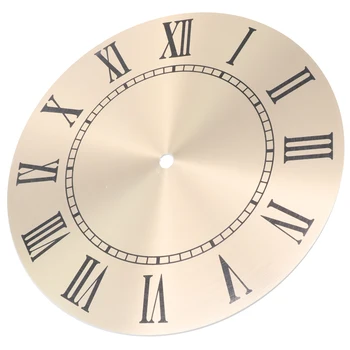 Настенные Часы с римскими цифрами Алюминий 9,5 дюйма 243 мм Кварцевые Настенные Часы DIY Украшение стен гостиной Настенные Часы