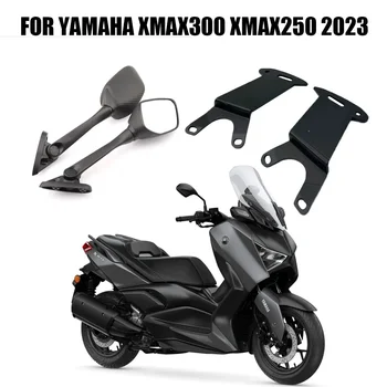 Для Yamaha XMAX 300 X-MAX 300 2023 Аксессуары Для Мотоциклов Зеркала Заднего Вида Передний Кронштейн Адаптер Для Зеркального Отверстия