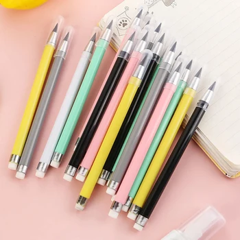 Новая технология Eternal Pencil Black, 1 шт., никогда не заканчивающаяся надписью, без придания формы, стираемый карандаш Macaron для рисования и письма