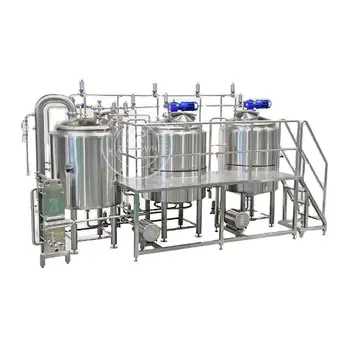 оборудование для пивоварения пива в двух емкостях объемом 500 л для крафтовых пивоварен brewpubs небольшое пространство, занимаемое системой пивоварения наноразмерного размера 5hl