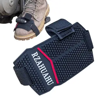 Защита для мотоциклетной обуви Накладки для переключения передач для верховой езды 1шт Противоскользящая Накладка для ботинок Аксессуары для мотоциклов Для мужчин Защита носка ботинка