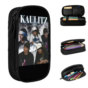 Креативный Tokio Hotel Tom Kaulitz Винтажные пеналы, чехол для карандашей, ручка для студентов, большие сумки, Школьные подарки для студентов, Канцелярские принадлежности