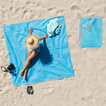 Утечка пляжного коврика, Пляжный коврик для барбекю на открытом воздухе, Самостоятельный тур, коврик для пикника, одеяло для пикника, Туристическое снаряжение