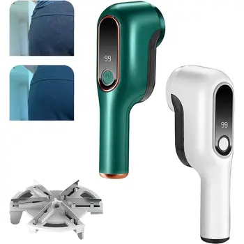 USB Перезаряжаемый электрический очиститель ворса, портативный пластиковый очиститель для одежды, бритва для ткани