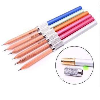 Алюминиевый удлинитель для карандашей, удлинитель для карандашей, портативный удлинитель для карандашей, прочный удлинитель для карандашей для студентов