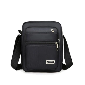 Мужская сумка-мессенджер через плечо, мужская небольшая сумка-слинг для работы, деловые водонепроницаемые Оксфордские пакеты, сумка-портмоне New