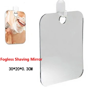 Портативное акриловое зеркало с защитой от запотевания с настенным всасывающим зеркалом для душа Для бритья мужчин и женщин, макияжа, путешествий, дома, аксессуаров для ванной комнаты